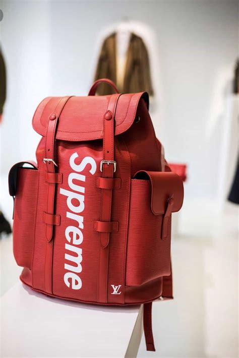 fake louis vuitton and supreme backpack|identifying authentic louis vuitton.